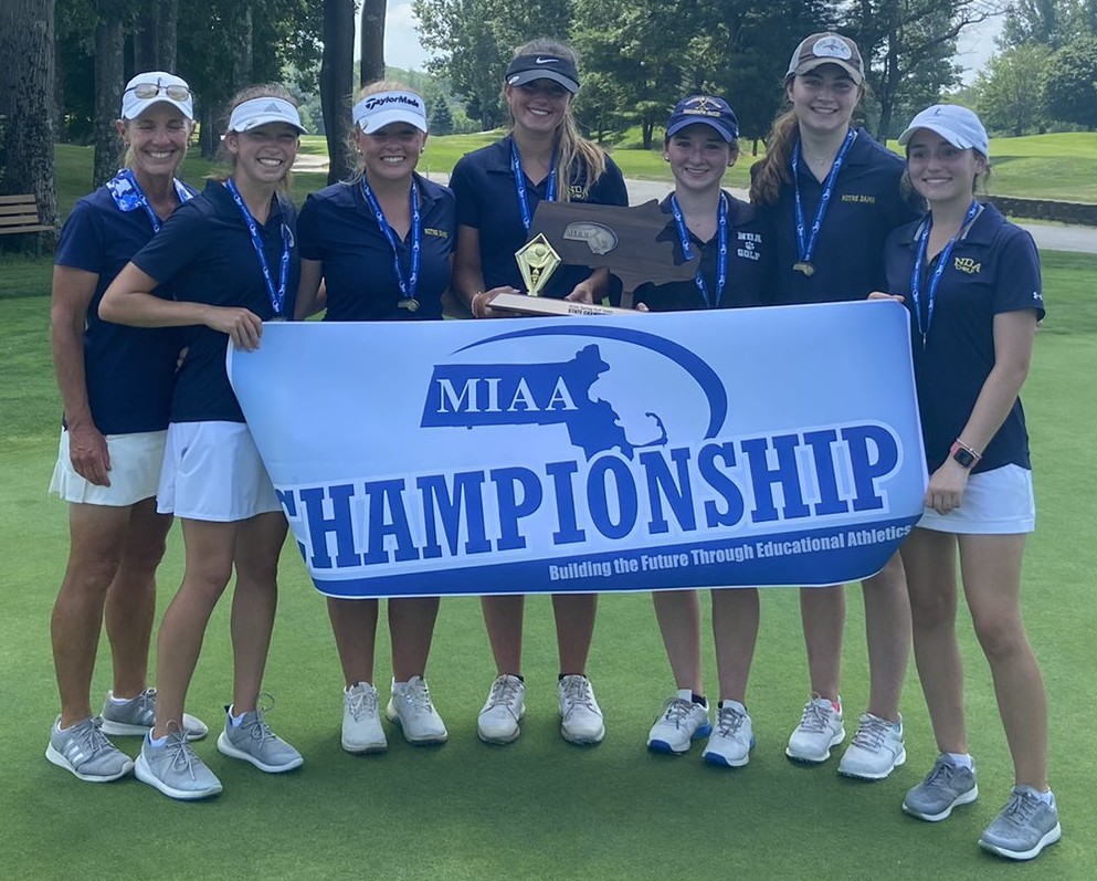 Notre Dame (Hingham) Spring Golf champion 2021