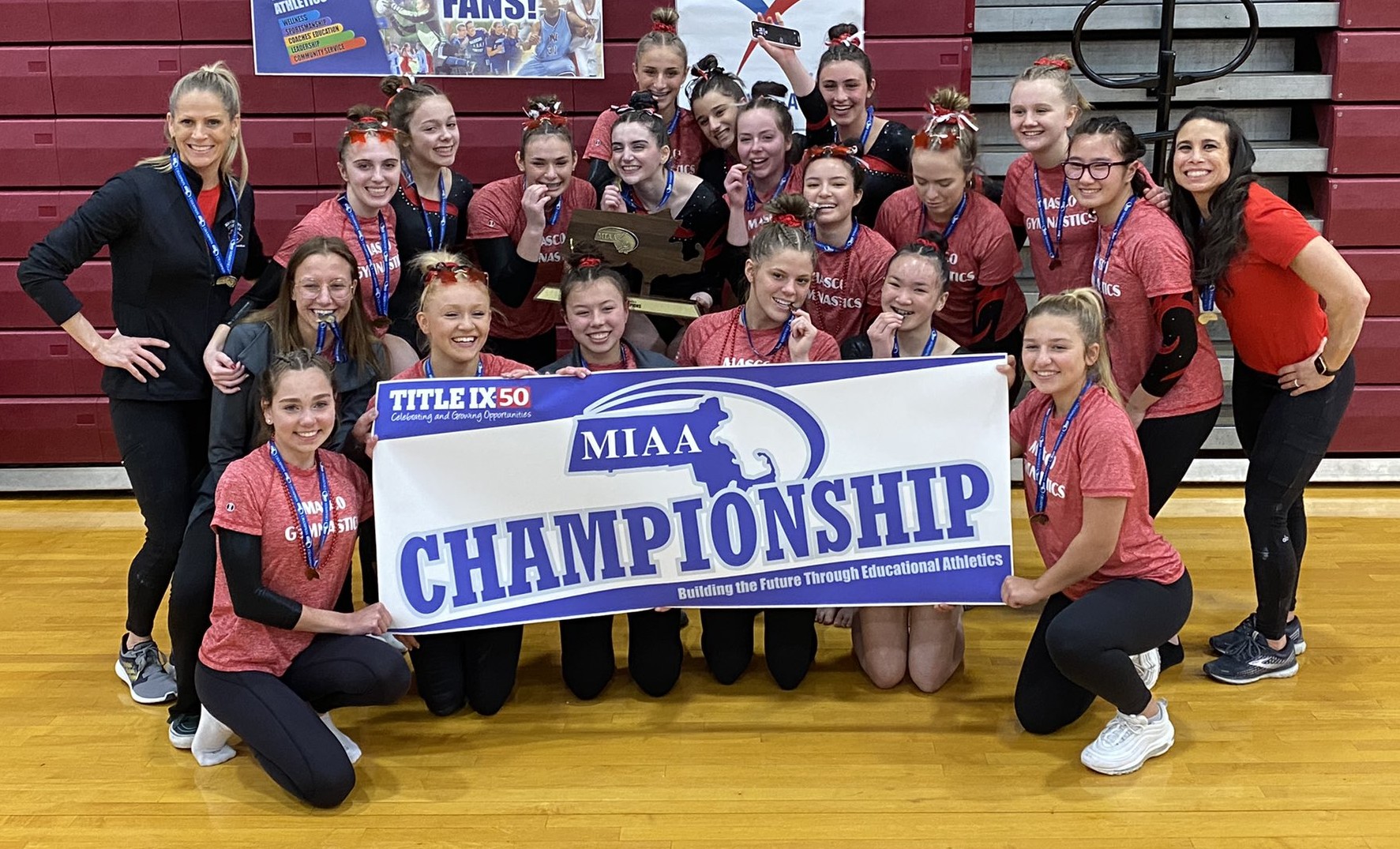 Masconomet Girls Gymnastics champion 2022