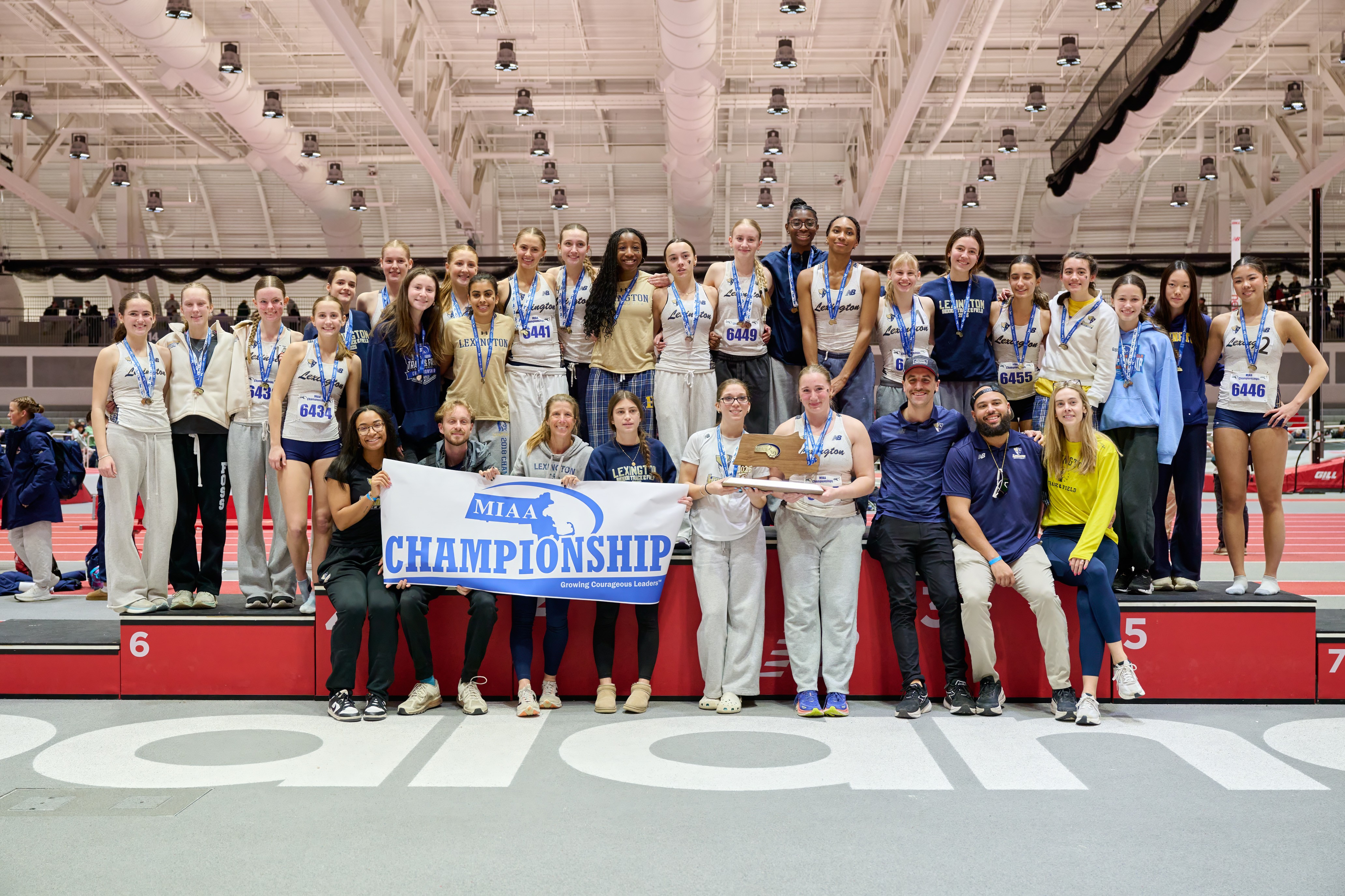 Lexington Division 1 Girls Indoor Track champion 2026