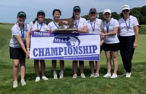 Ursuline Spring Golf champion 2022