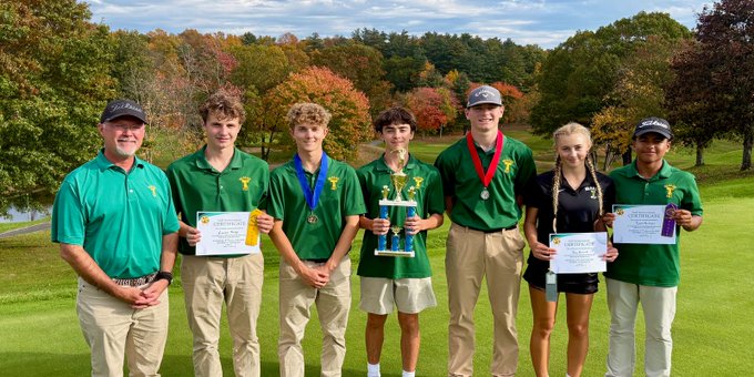 Tantasqua Division 2 West Fall Golf champion 2026