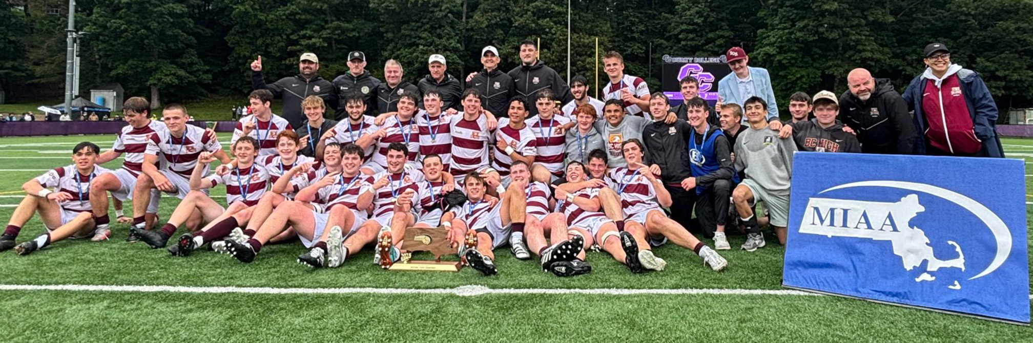 BC High 2025 Boys Rugby Division 1 champion