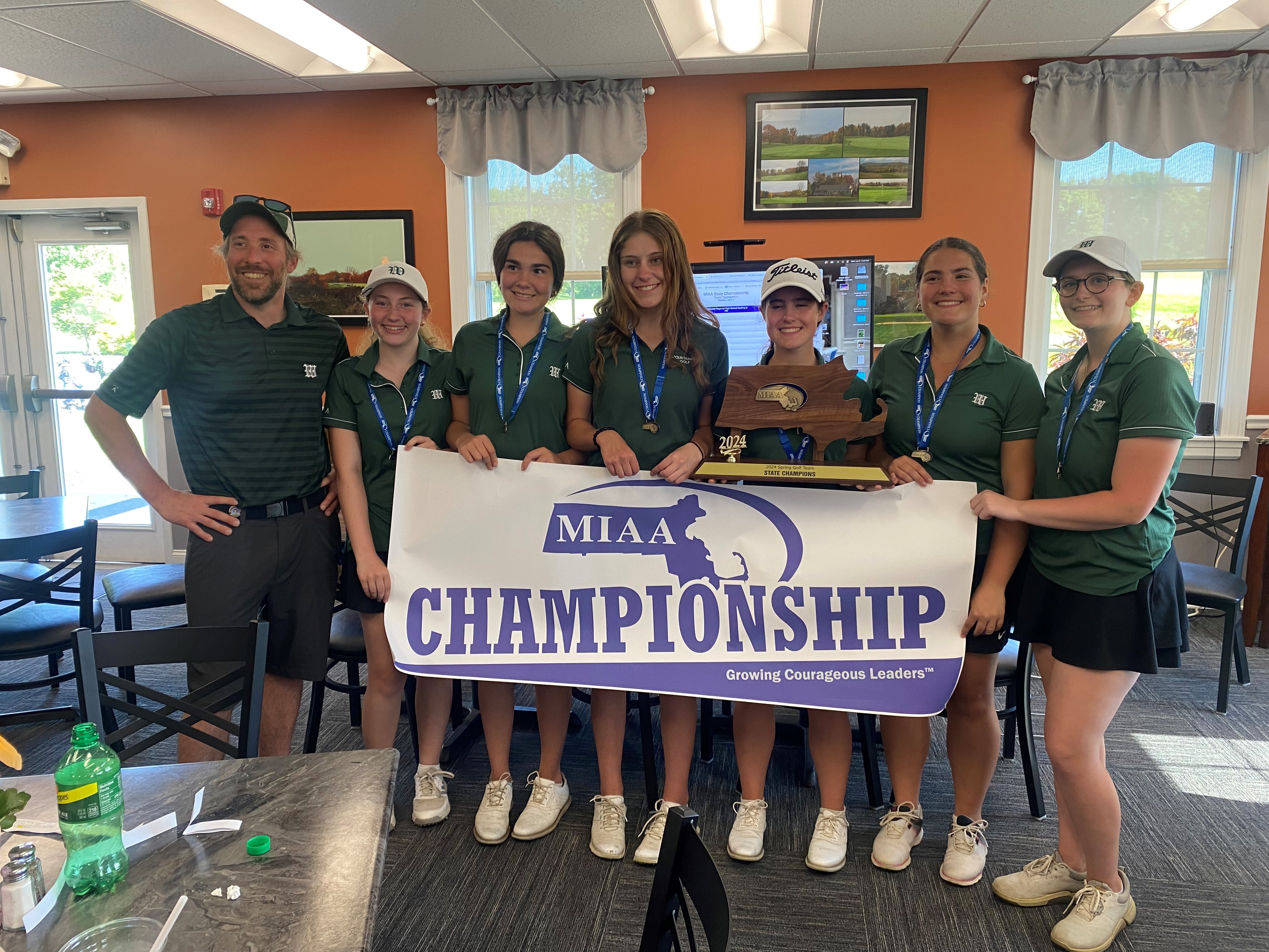 Wachusett Regional, 2024 MIAA Spring Golf state champion