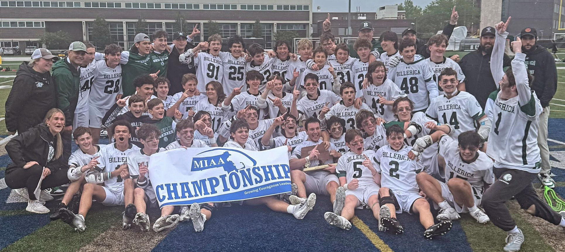 Billerica 2025 Division 2 Boys Lacrosse champion