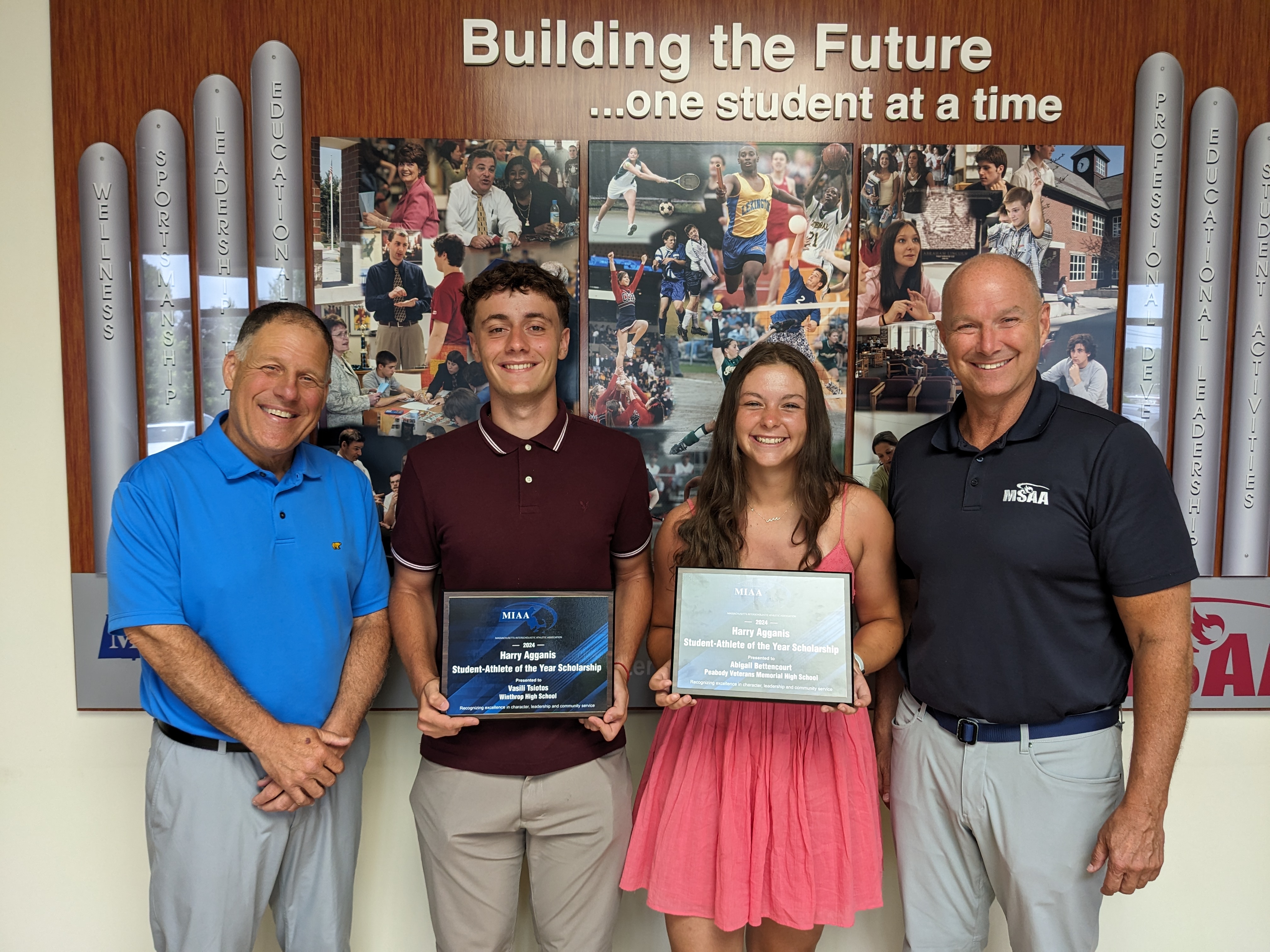 Abigail Bettencourt - 2024 MIAA Harry Agganis Student-Athlete of the Year recipient