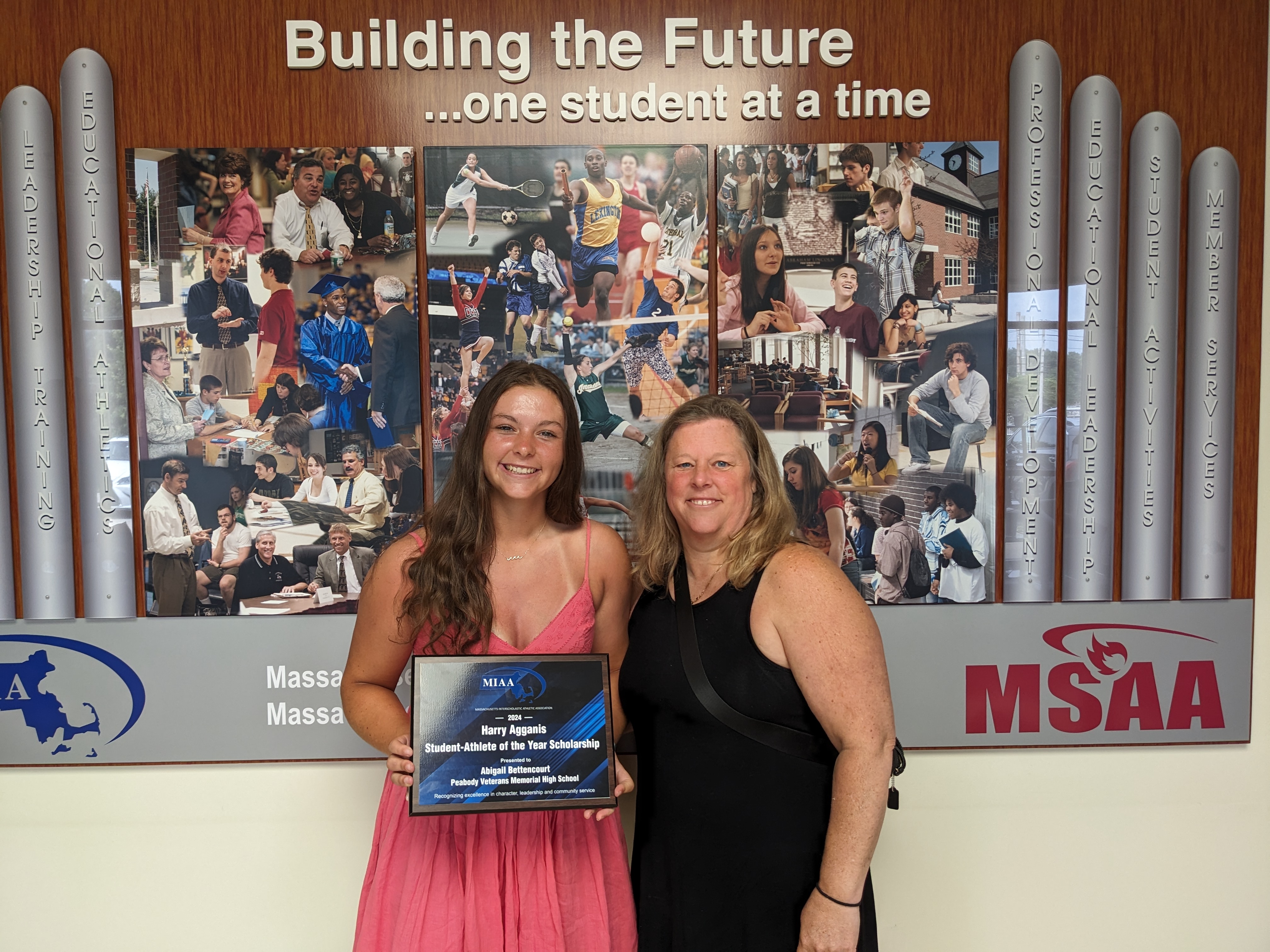 Abigail Bettencourt - 2024 MIAA Harry Agganis Student-Athlete of the Year recipient