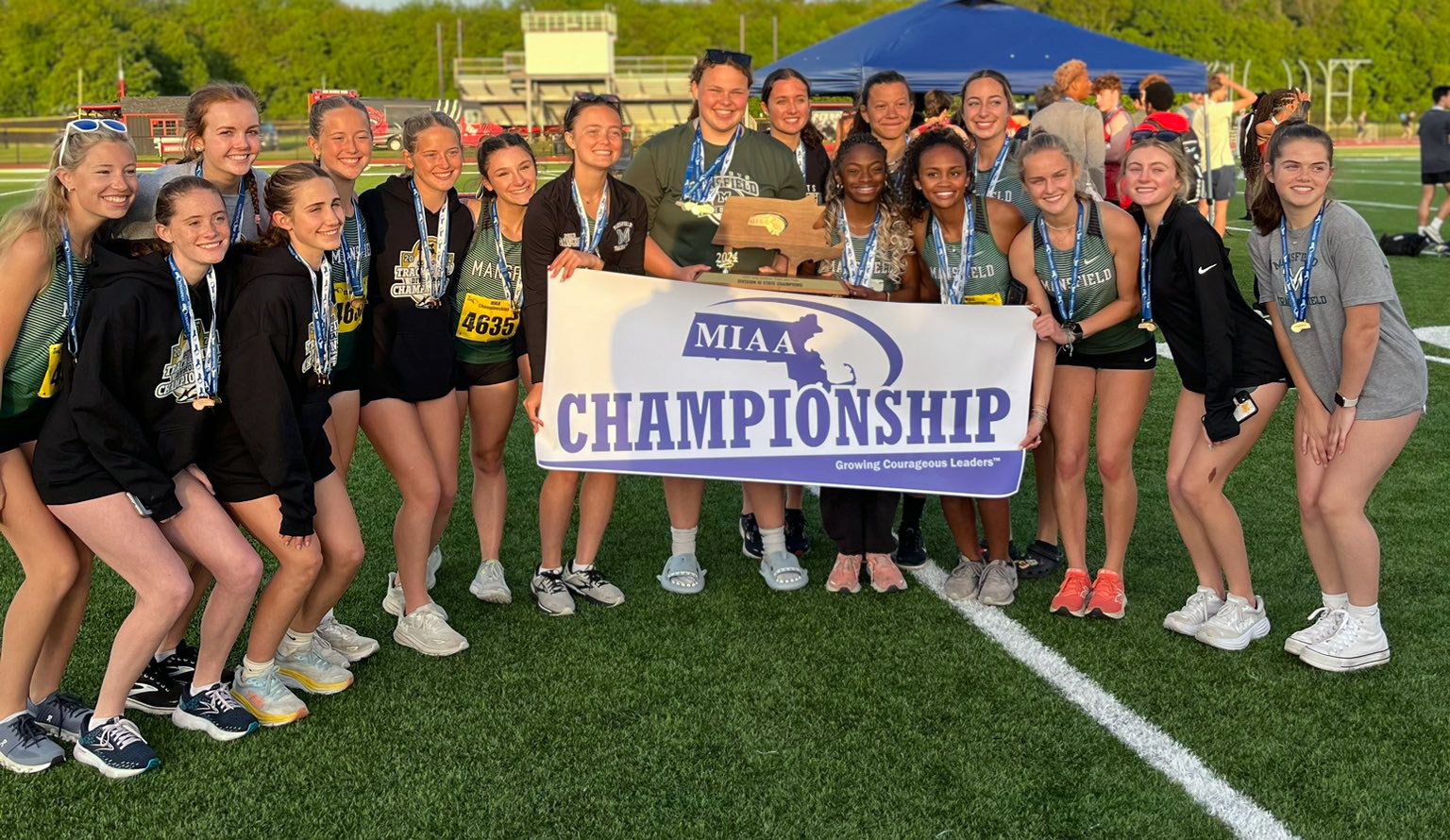 Mansfield - 2024 MIAA Division 3 Outdoor Track & Field Champion