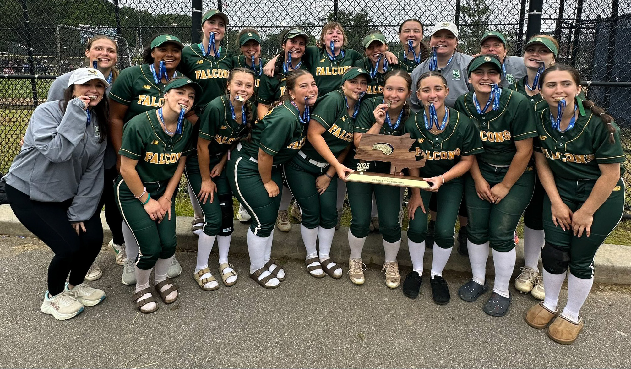 Dighton-Rehoboth Division 3 Softball champion 2025