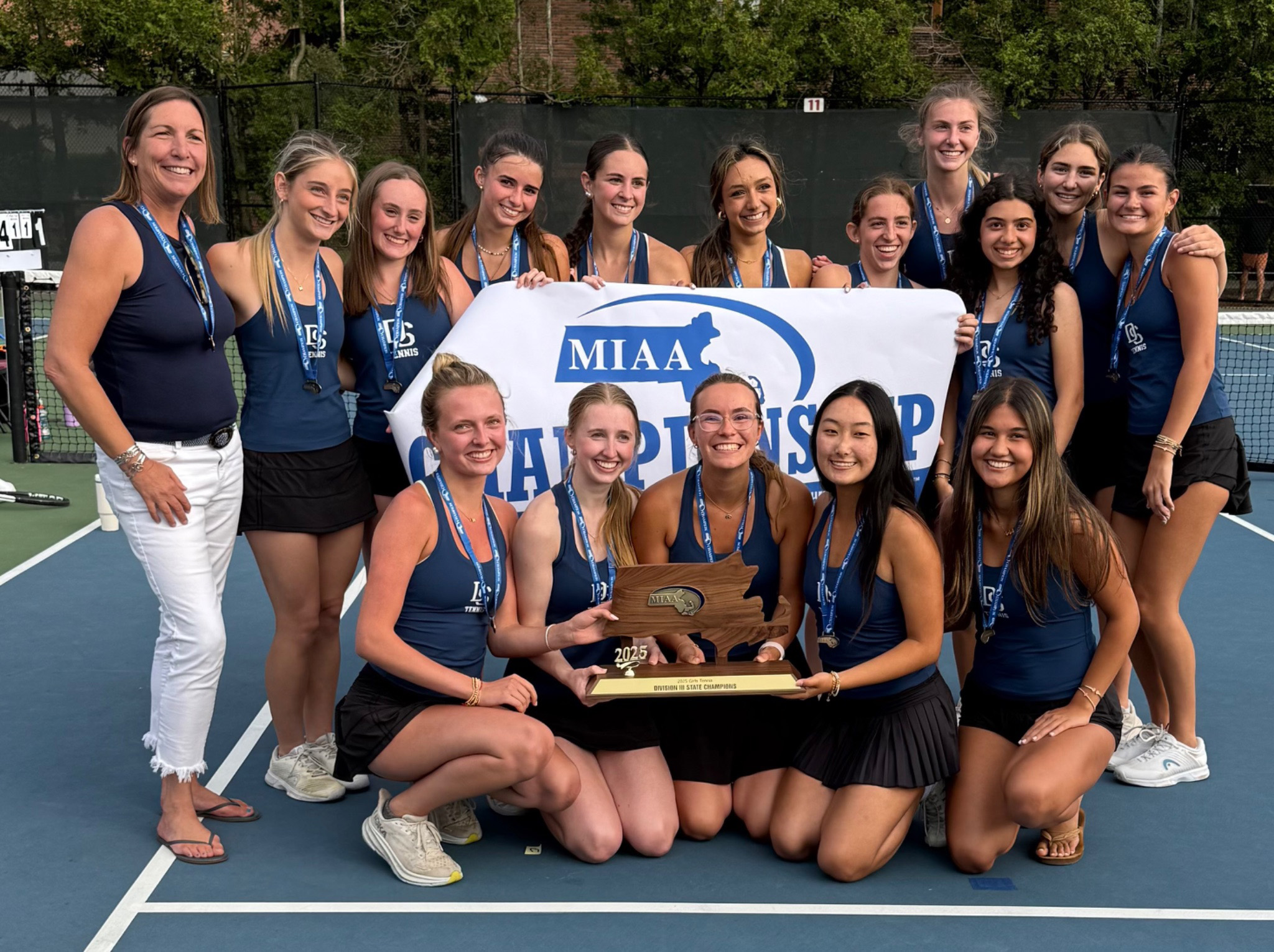 Dover-Sherborn Division 3 Girls Tennis Champion 2025