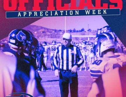 Game Officials Appreciation Week Fall 2024