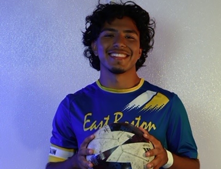 Chris Acosta of East Boston HS - Student-Athlete of the Month for September 2024