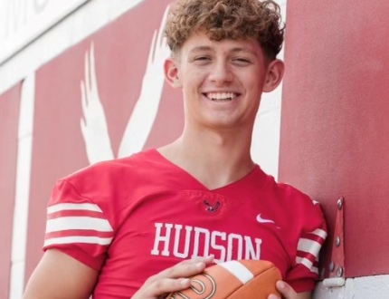 Jake Attaway of Hudson HS - Student-Athlete of the Month for October 2024