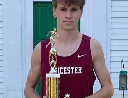 Jason Fournier of Leicester HS - Student-Athlete of the Month for November 2024
