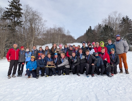 Mount Greylock 2025 Nordic Ski champions