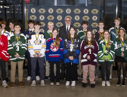 2025 Bruins MIAA Sportsmanship Award recipients