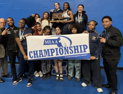 Putnam Vo-Tech Girls Wrestling state champion 2025