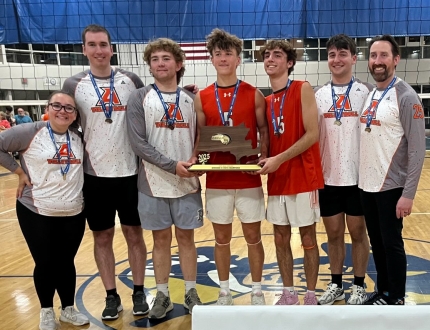 Spring Volleyball 2025 champions