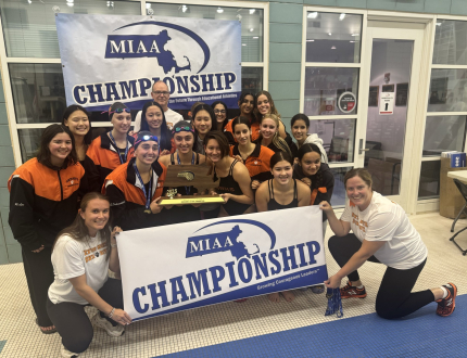 Newton North Division 1 Fall Swimming and Diving champion 2025