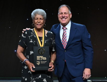 Mary Lou Thimas NFHS High School Hall of Fame