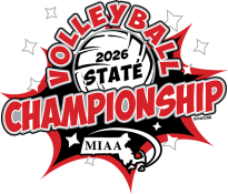 2026 MIAA Spring Volleyball Championship logo