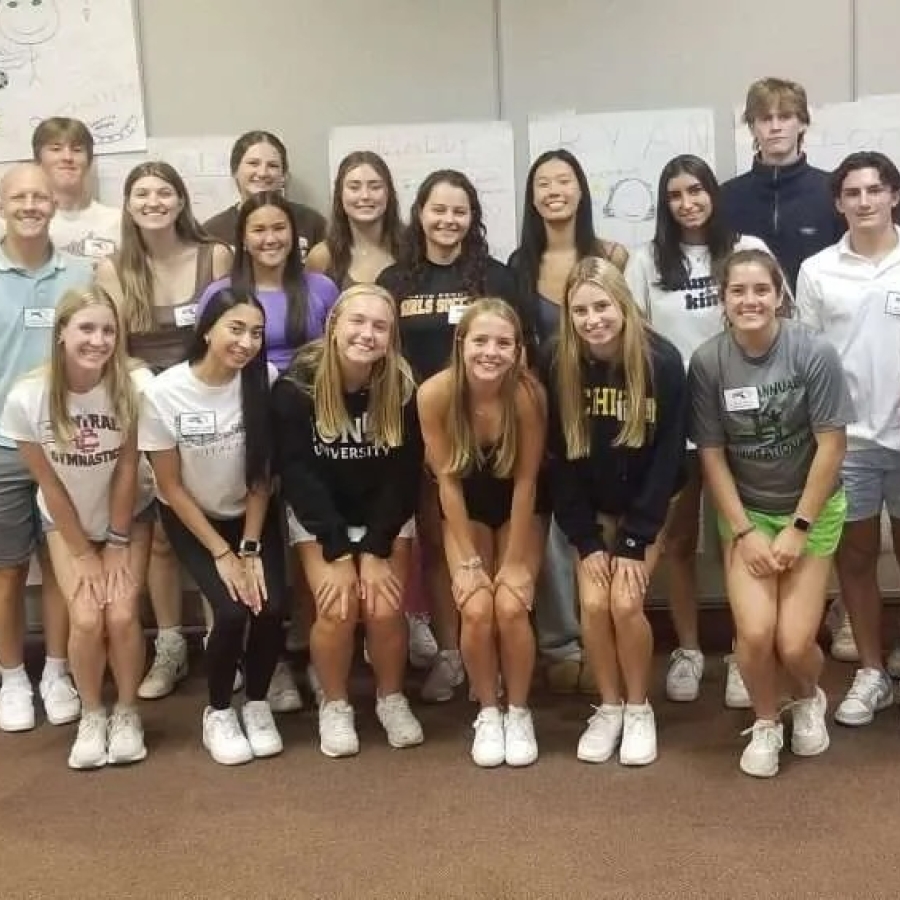Group photo of the 2023-2024 Student Advisory Committee