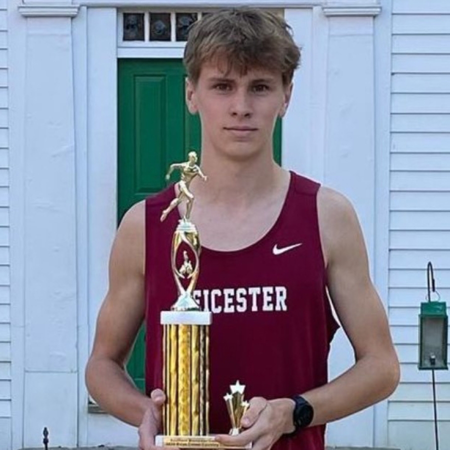 Jason Fournier of Leicester HS - Student-Athlete of the Month for November 2024