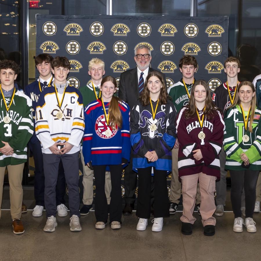 2025 Bruins MIAA Sportsmanship Award recipients