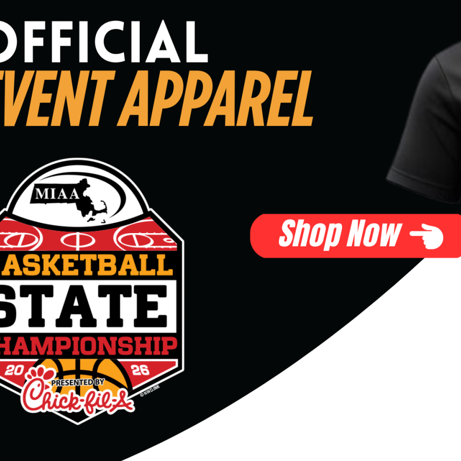 2026 MIAA Basketball Championships merchandise banner