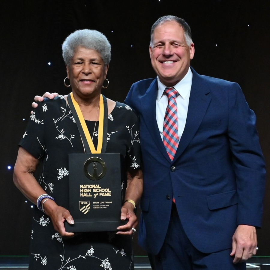 Mary Lou Thimas NFHS High School Hall of Fame